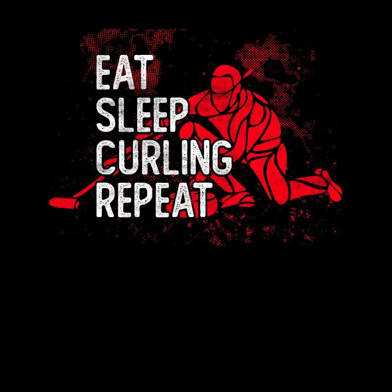 Manger sommeil Curling Répéter curling