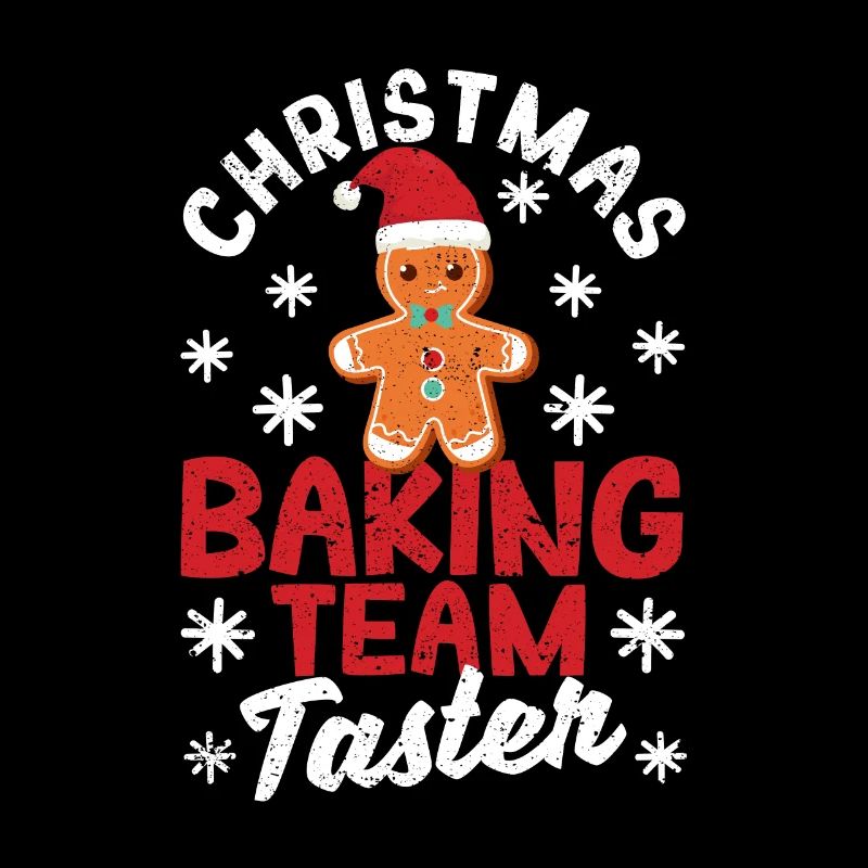 Holiday Cookie Baker Cook Équipe de cuisson de Noël