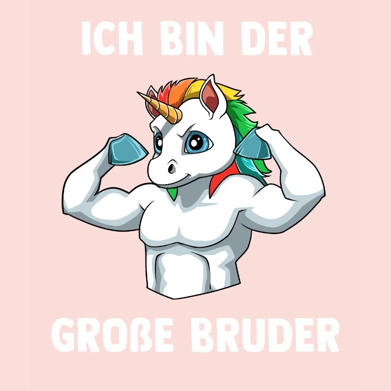 Einhorn Bruder Großer Bruder - Ich bin der Große