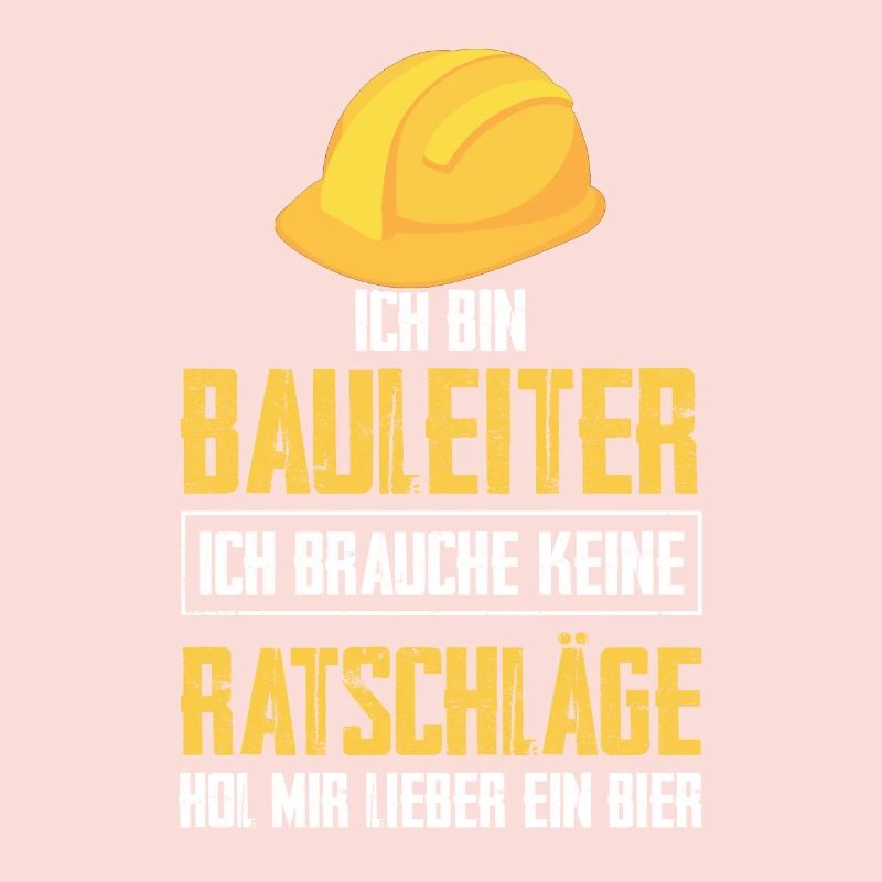 Bauleiter Bier Bauarbeiter Geschenk