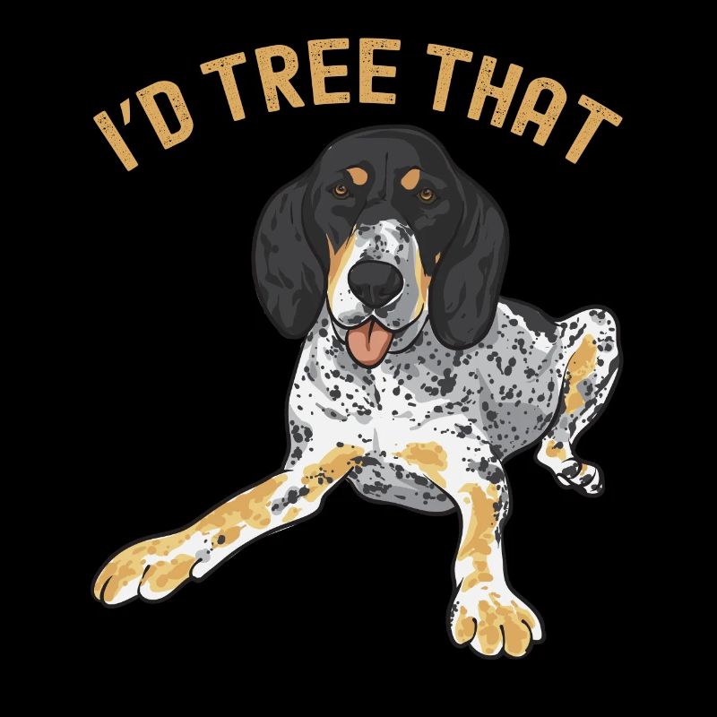 Bluetick Coonhound Cadeau Drôle Dicton