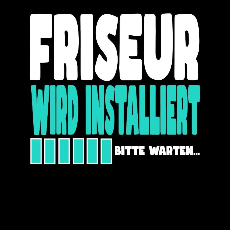 Friseur wird installiert