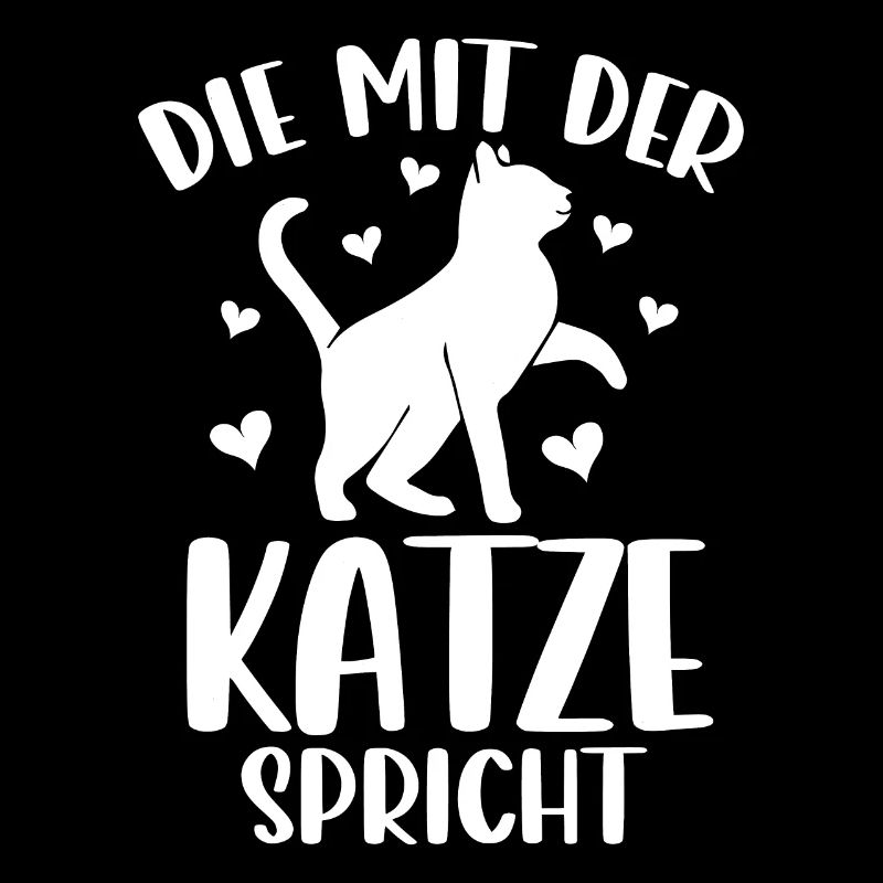Katze Spruch Die Mit Der Katze Spricht
