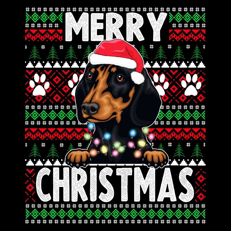 Pyjama pour chien mignon - Teckel Dog Lover Noël