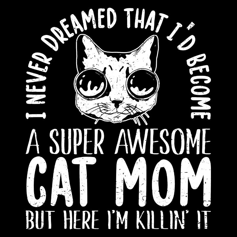 Great cat mom cat cat lover