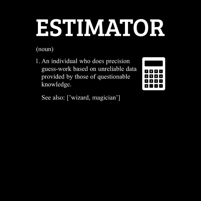 estimator definition, estimator