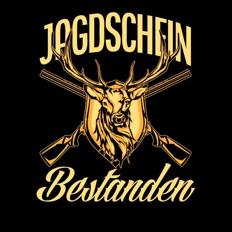 Jäger Jagdschein Bestanden Geschenk