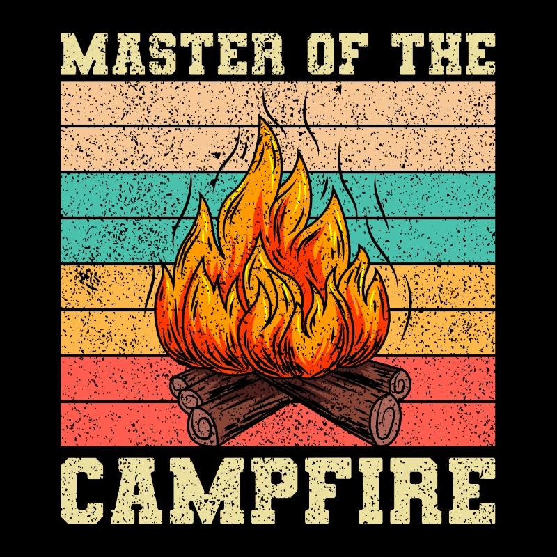 Maître de Campfire Camping Camp Camping