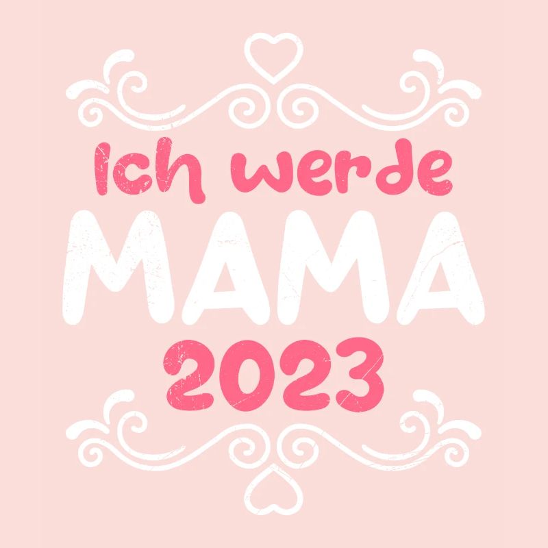 Mama 2023 Ich werde Mutter Mädchen Mama