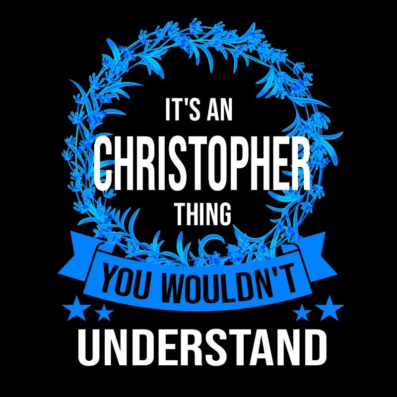Vorname Christopher Name Christopher Geschenk
