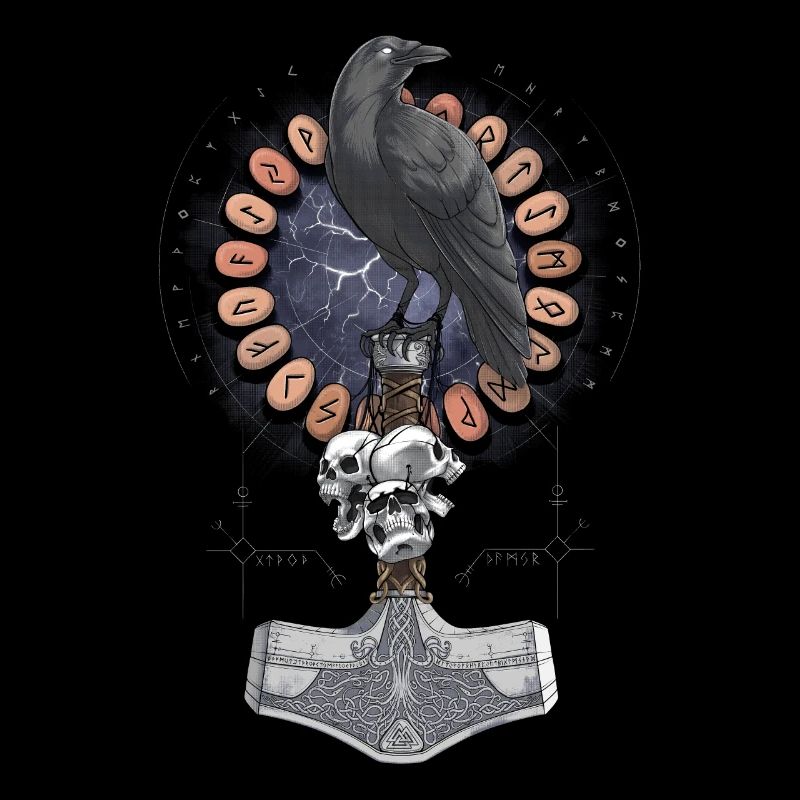 Nordischer Wikinger-Hammerrabe