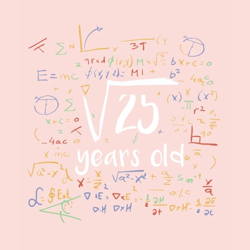 Square root 25 years