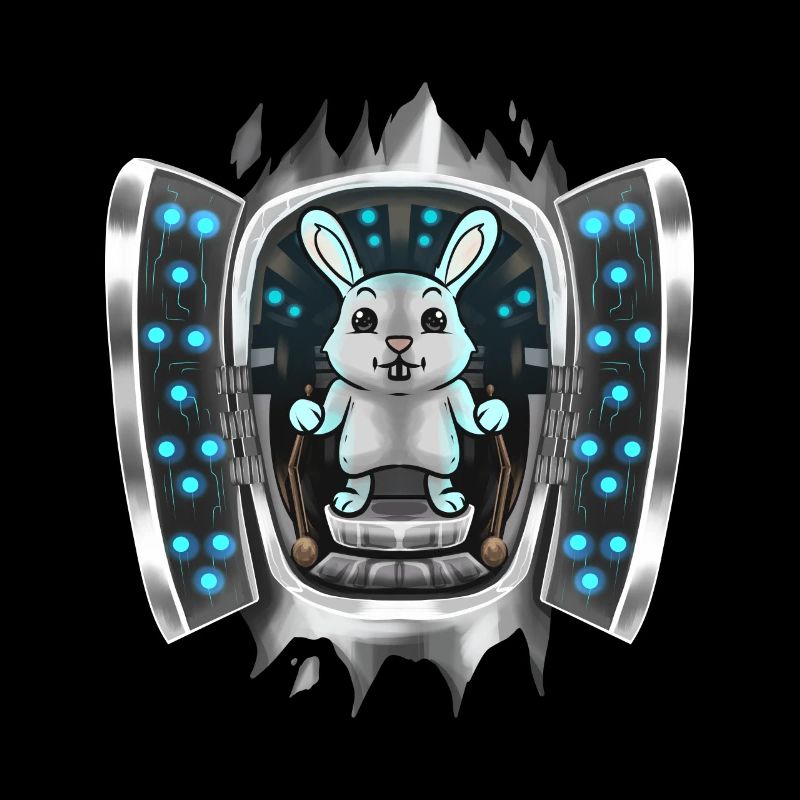 Rabbit Inside Costume Hare Takes Over Control