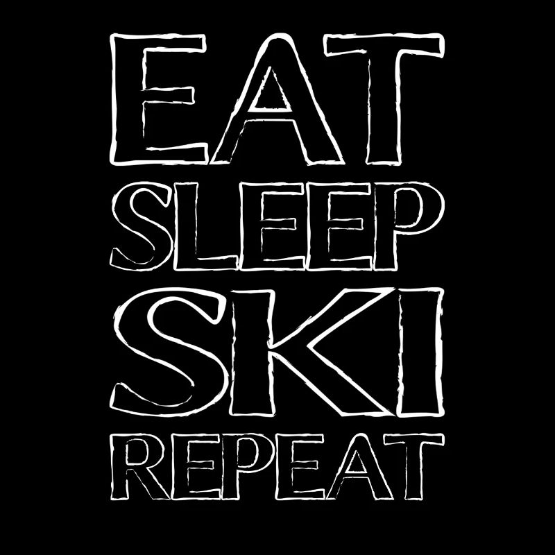 Eating Sleeping Ski