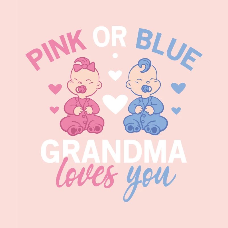 Rosa Oder Blaue Oma Liebt Dich Vater Geschlecht