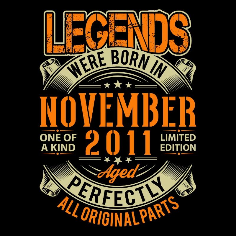 2011 November Geburtstag Legende