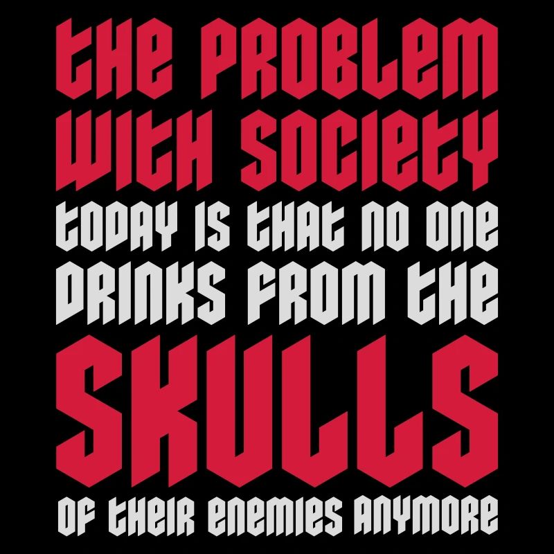 drinks from enemies skulls