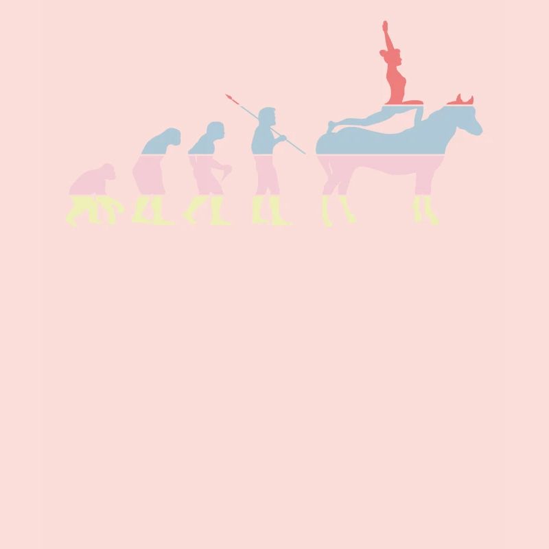 Pferdevoltigieren Evolution Reiten Reiten