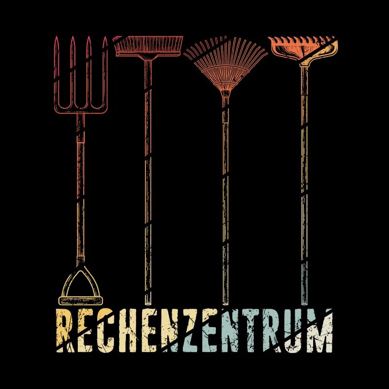 Rechenzentrum Gärtner Retro Garten Gießkanne Vinta