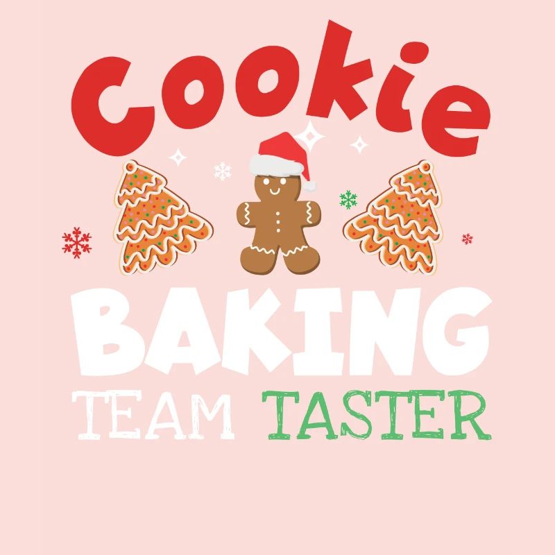 December Cookie Baking Team Baker Love Christmas