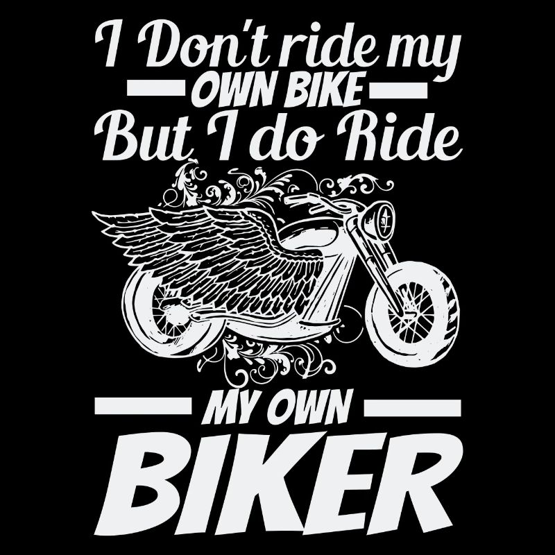 Je ne fais pas de vélo moi-même,