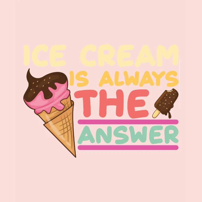 Eiscreme logo Sommer Softeis Geschenkidee