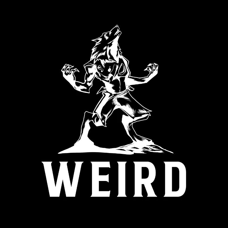 Chemise étrange de loup-garou Werwolf