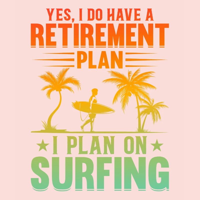Plan de retraite de surf nautique de surf de vagues Eau S