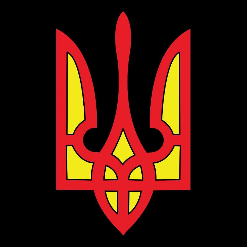 Ukrainisch Das Symbol Trident Fire Emblem