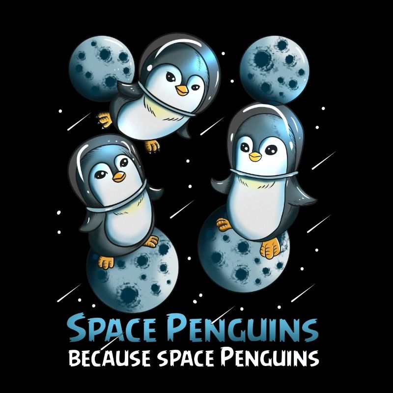 Espace cadeau des astronautes de Space Penguin