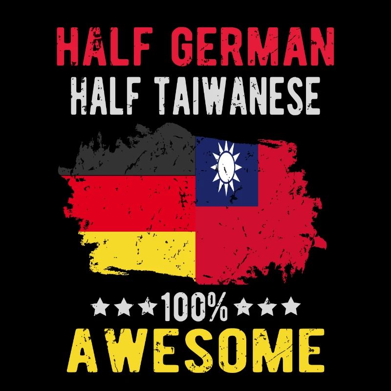 Half German half Taiwanese