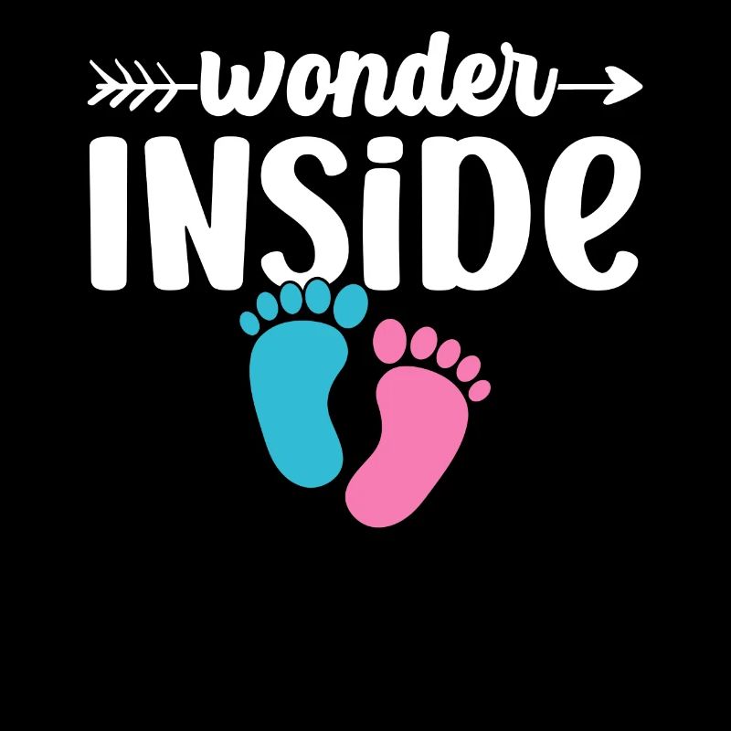 Miracles à l’intérieur de bébé à l’intérieur d’une grossesse mignonne