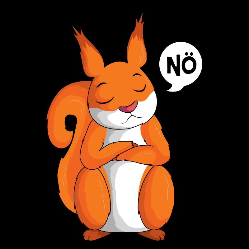Eichhörnchen Nö Kinder Mädchen Damen