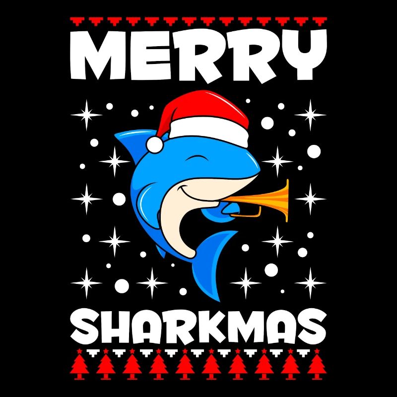 Joyeux Sharkmas Requin Noël
