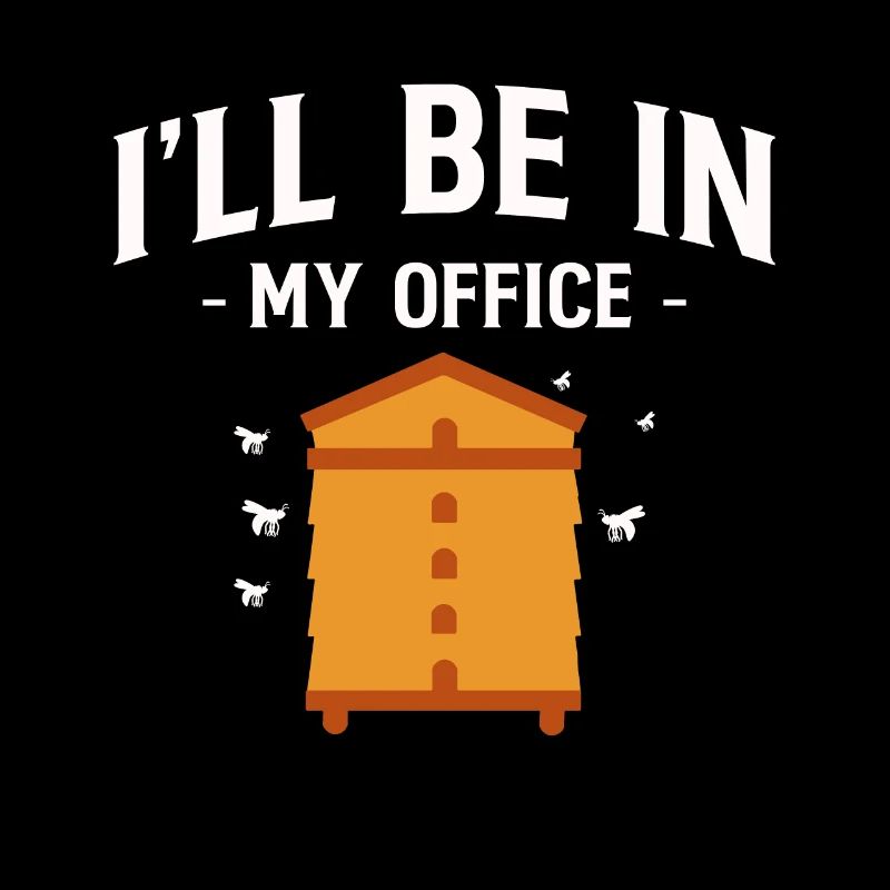 Ill Be In My Office Bee Beekeeper Shirt Gift