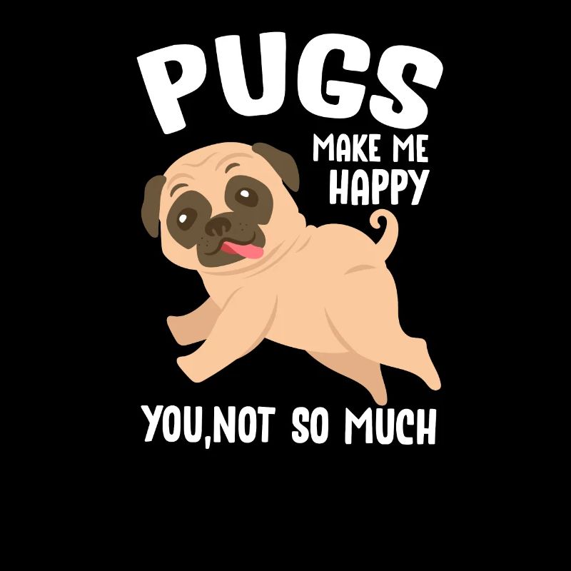 Mops Hund Hundefreund Haustier Möpse Pug Geschenk