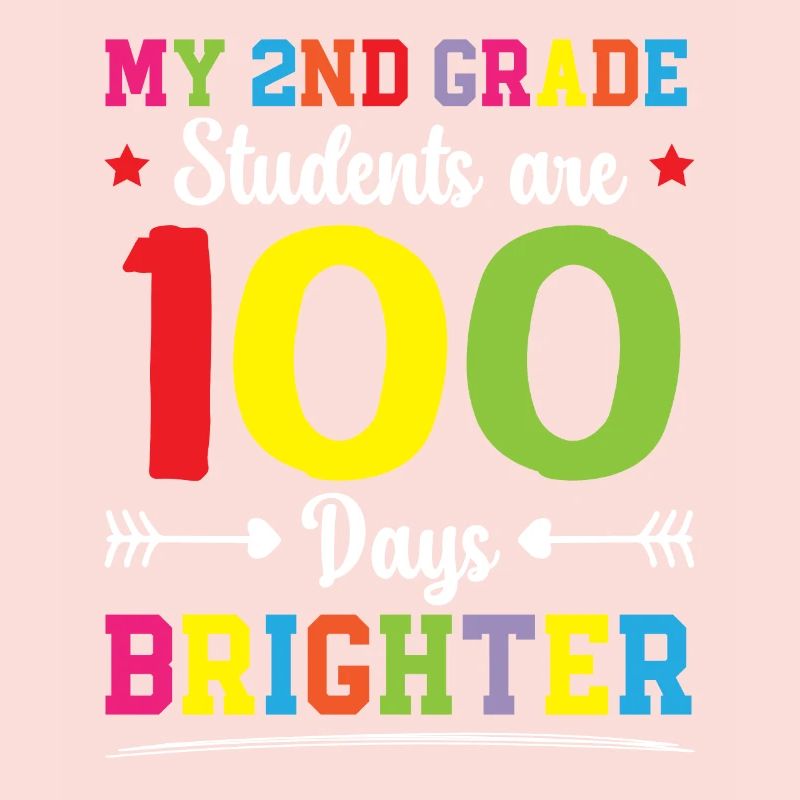 Joyeux professeur de 2e année du 100e jour d’école