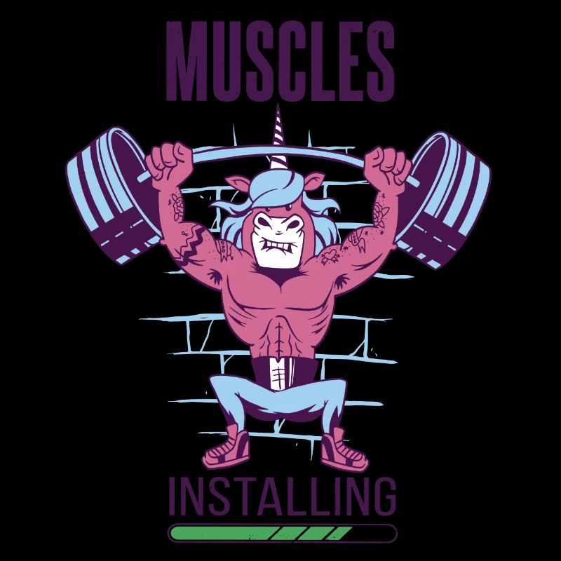 Muscles install workout training strong