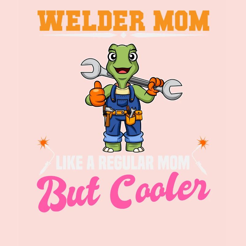 Maman soudeuse comme une maman régulière mais plus cool