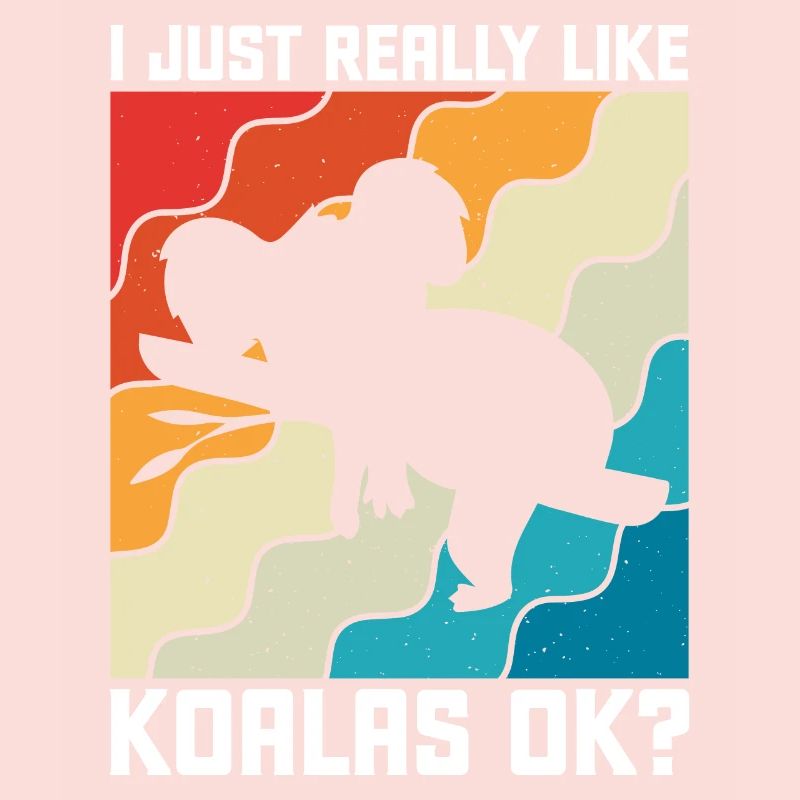 Ich mag einfach Koalas ok Koala Geschenk