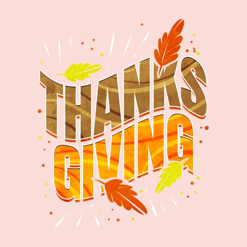 Thanks Giving Logo for Thanksgiving