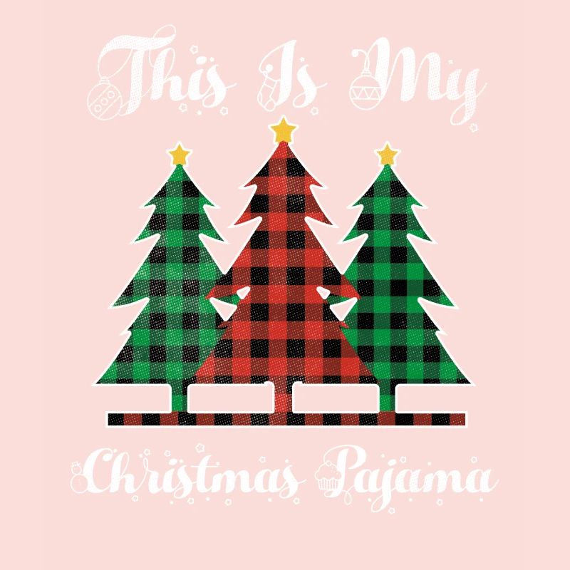 Éléments de Noël Décembre Plaid Noël