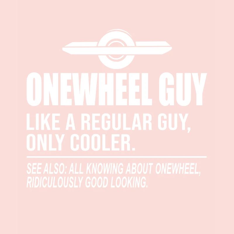 Onewheel Guy Definition Shirt Geschenk