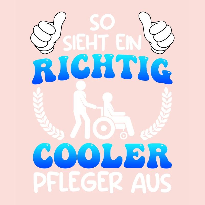 So sieht ein cooler Pfleger aus Altenpfleger