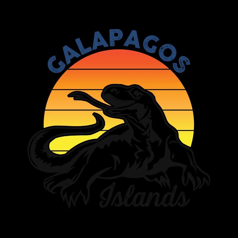 Lizard Galapagos Islands Ecuador Ozea National Park