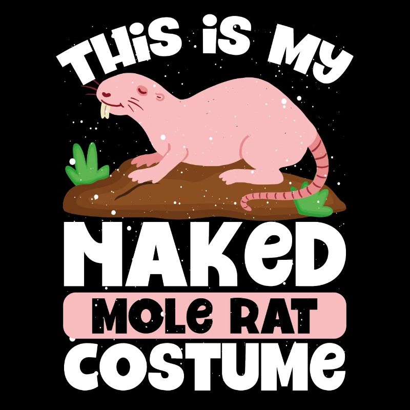 This is my naked mole rat costume