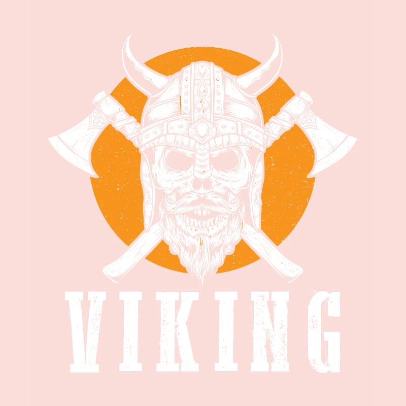 Wikinger-Krieger-Schädel-Axt Walhalla Warriors Myt