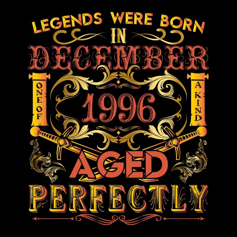 Dezember 1996 - Geburtstag 1996 wurden Legenden geboren.