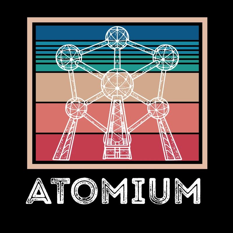Atome Atomium Noyau atomique Physiciens Science Physique