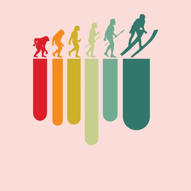 Vintage ski évolution